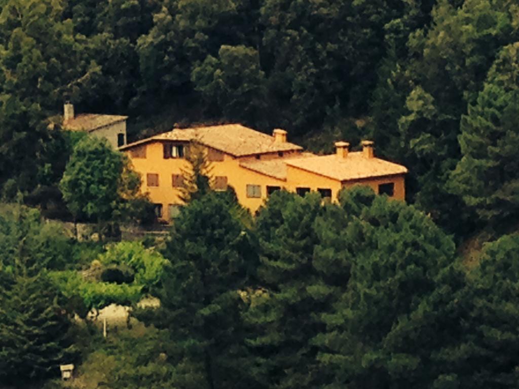 Hostal L'Ou De Reig Montseny Bagian luar foto